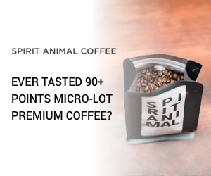 Do you wonder what is specialty coffee? Well this is a nice example from Spirit Animal Coffee.