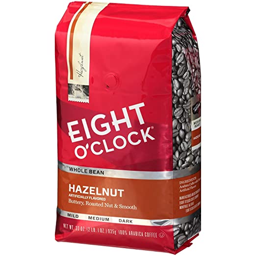 coffee with hazelnut flavor