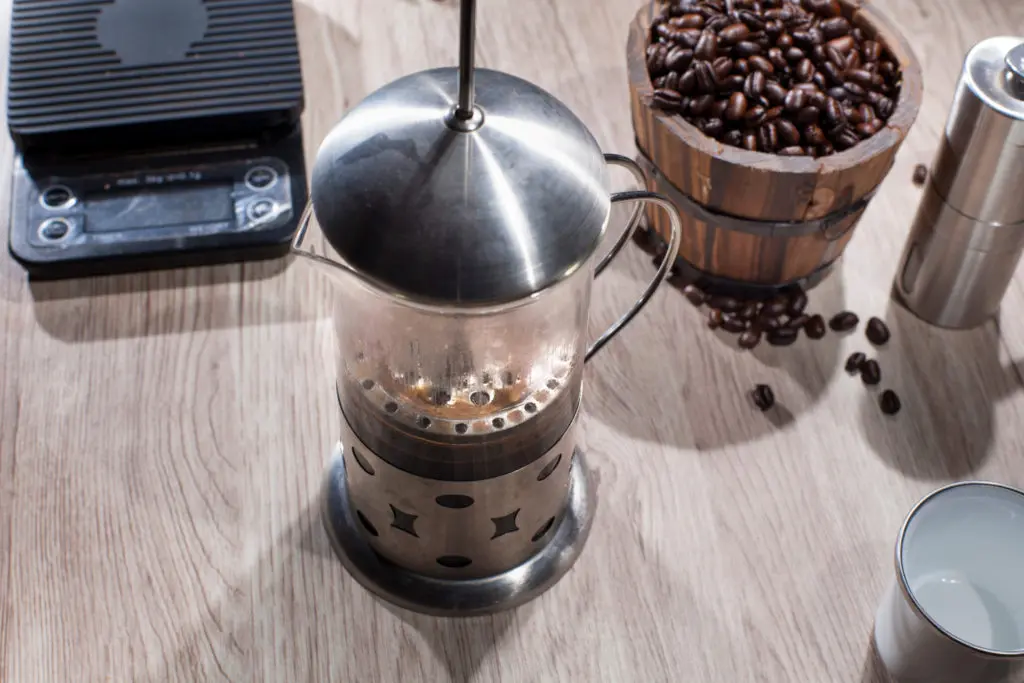 French Press coffee to water ratio calculator