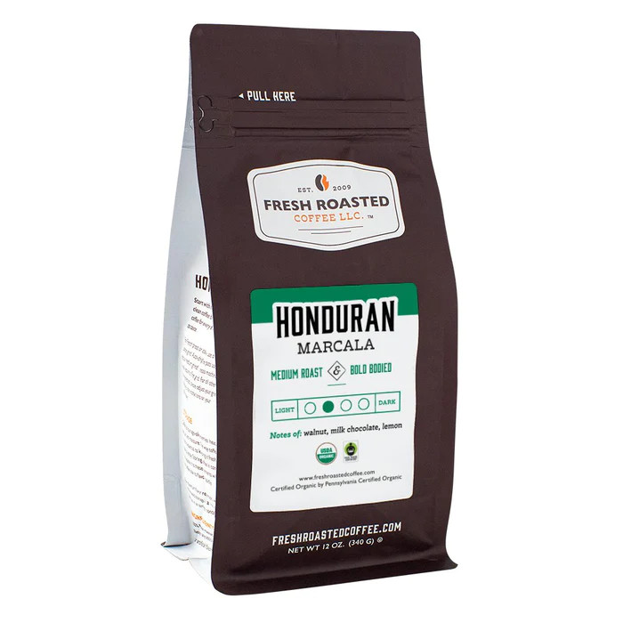 A specialty coffee from Honduras, from the Marcala area