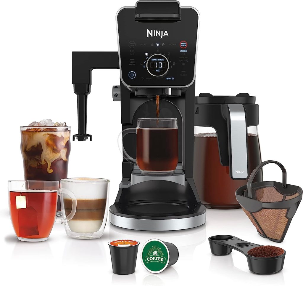 An image of the coffee brewer for the Ninja Dual Brew Pro Review