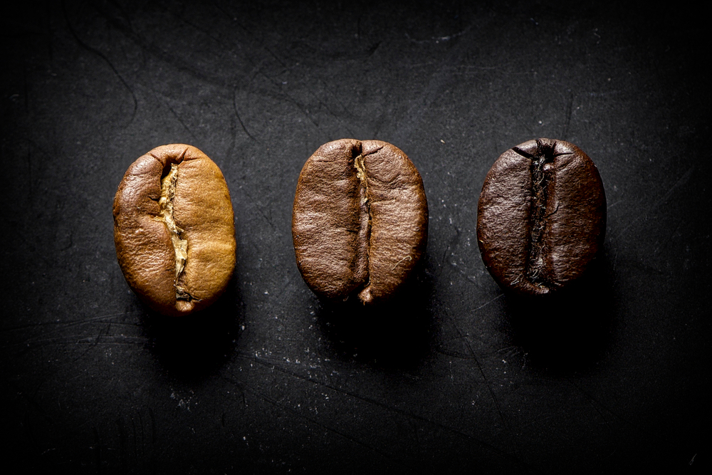 What coffee to use for espresso? The light roasted to the left or the dark roasted to the right? What about the one in the middle?